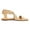 NUDE, variant on Women Elastic Ankle Strap Flats Sandals Summer Casual Street Flats Sandals Elatica-6 Nude Size 9