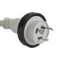 thumbnail image 3 of Conntek 17101-025RE Marine Shore Power 30 Amp Cable con indicador de luz (blanco 25 pies), 3 of 5