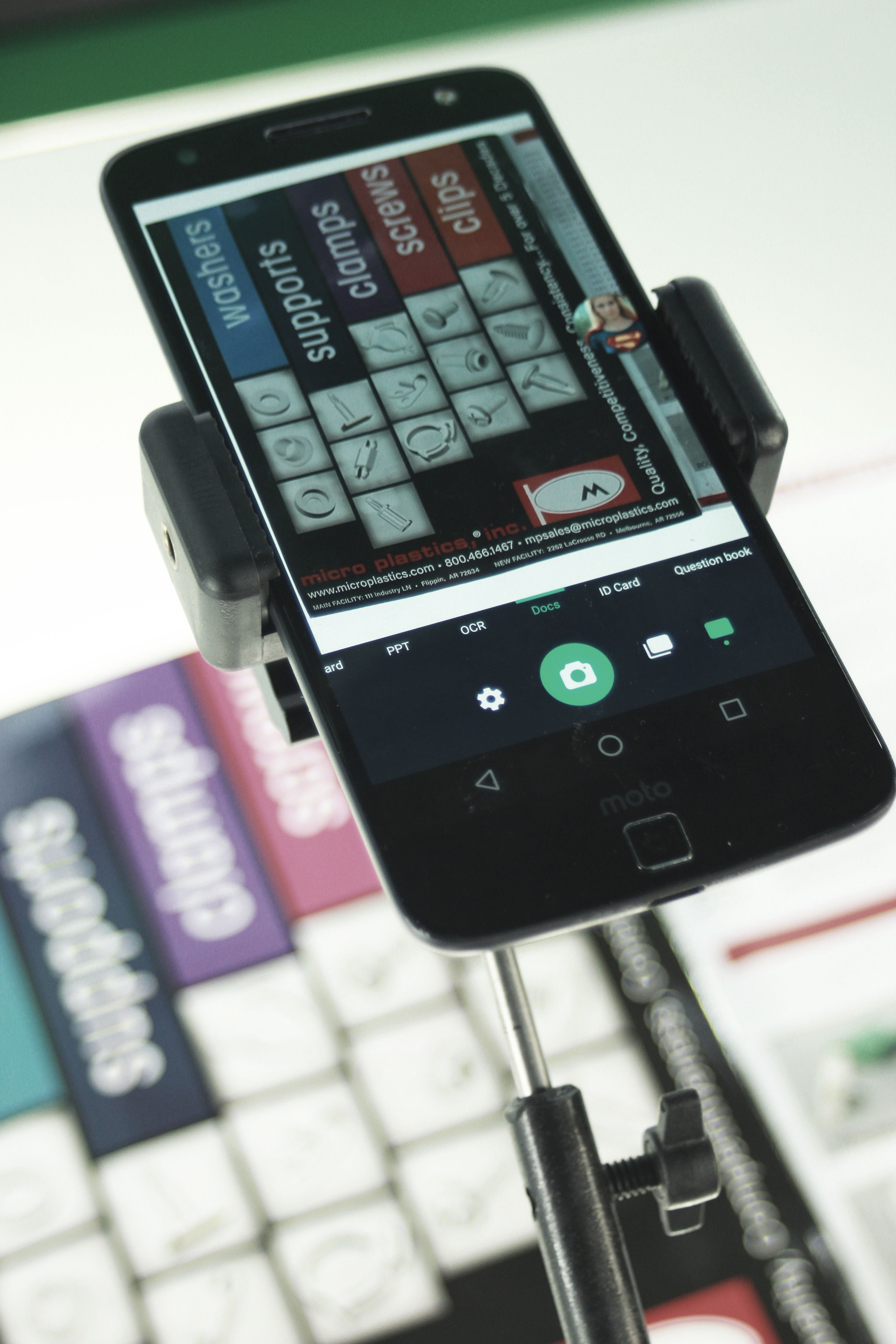 CamStand ® Z19 HD - Desktop Webcam and Smartphone Mounting Device
