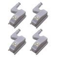 thumbnail image 1 of Shisuyan 4pcs Professional Hinge Light Universal Practical Cupboard Cabinet LED Hinge, 1 of 9