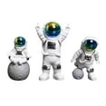 thumbnail image 2 of Figura creativa Sunnimix estatuillas de astronautas resina decoración de mesa, 2 of 8