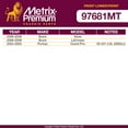 thumbnail image 2 of Metrix Premium Chassis Parts - 4 PC Front Lower Control Arm & Front Sway Bar Stabilizer End Link Kit Fits 08-09 Buick Allure, 04-05 Pontiac Grand Prix, RK620568, RK620569, K80852, 2 of 7