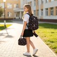 thumbnail image 5 of Lightweight Floral Bow Backpack for Spacious Everyday Daypack With Comfortable Straps Commute Leisure, 5 of 7