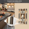 thumbnail image 5 of Yayeee Blank Wall Plate Cover 1-Gang 4.5"x2.7" Home Unused Decorative Outlet, Beige Geometric, 5 of 7