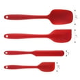 thumbnail image 2 of Juego de 4 raspadores de silicona rojo Xemadio SNFLD575, 2 of 3