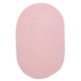 thumbnail image 1 of Colonial Mills Rug WL20R036X060 Bristol - Blush Pink 3 ft. x 5 ft. Braided Rug, 1 of 2