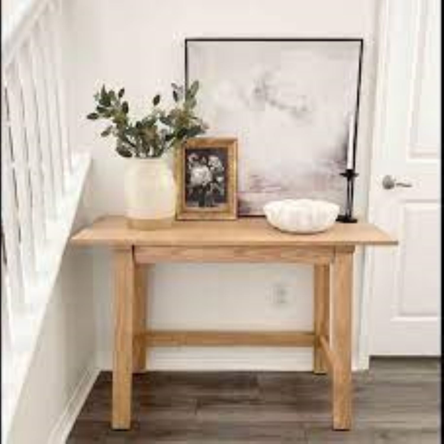 Buy Anaheim Wood Writing Desk with Drawers Threshold designed with