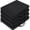 Black, variant on RedSwing Portable Stadium Seat – Folding Bleacher Cushion with Back, Water-Resistant, Lightweight Chair for Camping, Concerts, and Fishing