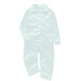 thumbnail image 2 of DGXTA Family Pajamas Matching Sets Pajamas Set 2 Piece Button Down Long Sleeve Pjs Set Soft Nightwear with Long Pants, 2 of 7