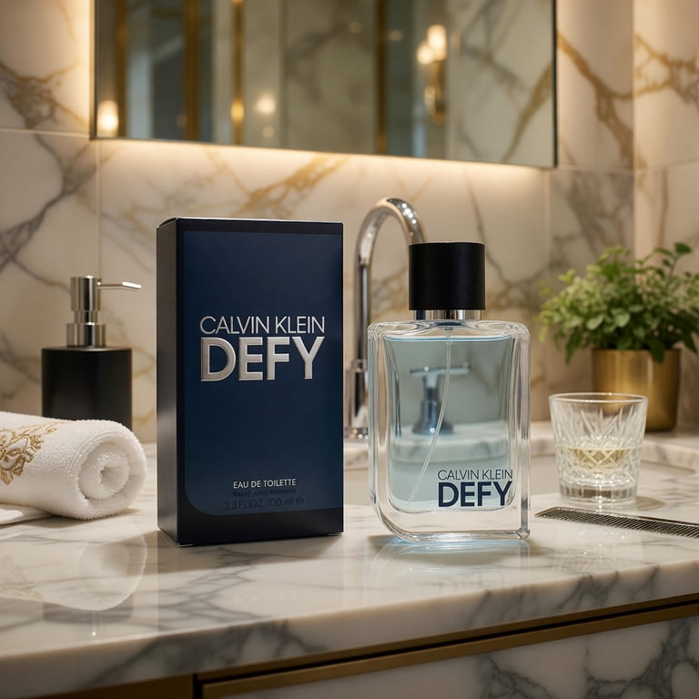 Calvin Klein Defy Men's Eau de Toilette, Fresh & Masculine Scent