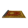 thumbnail image 2 of Ahgly Company Indoor Square Persian Yellow Traditional Area Rugs, 7' Square, 2 of 4