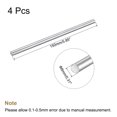 thumbnail image 2 of Unique Bargains 8mm Diameter 150mm Length Carbon Steel Rod Hard Shaft Solid Round Rod 4pack, 2 of 5