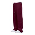 thumbnail image 3 of Muxikeji Clothes Mens Split Hem Back Pocket Casual Long Pants Comfort Loose Fit Breathable Daily Streetwear Trousers, 3 of 9