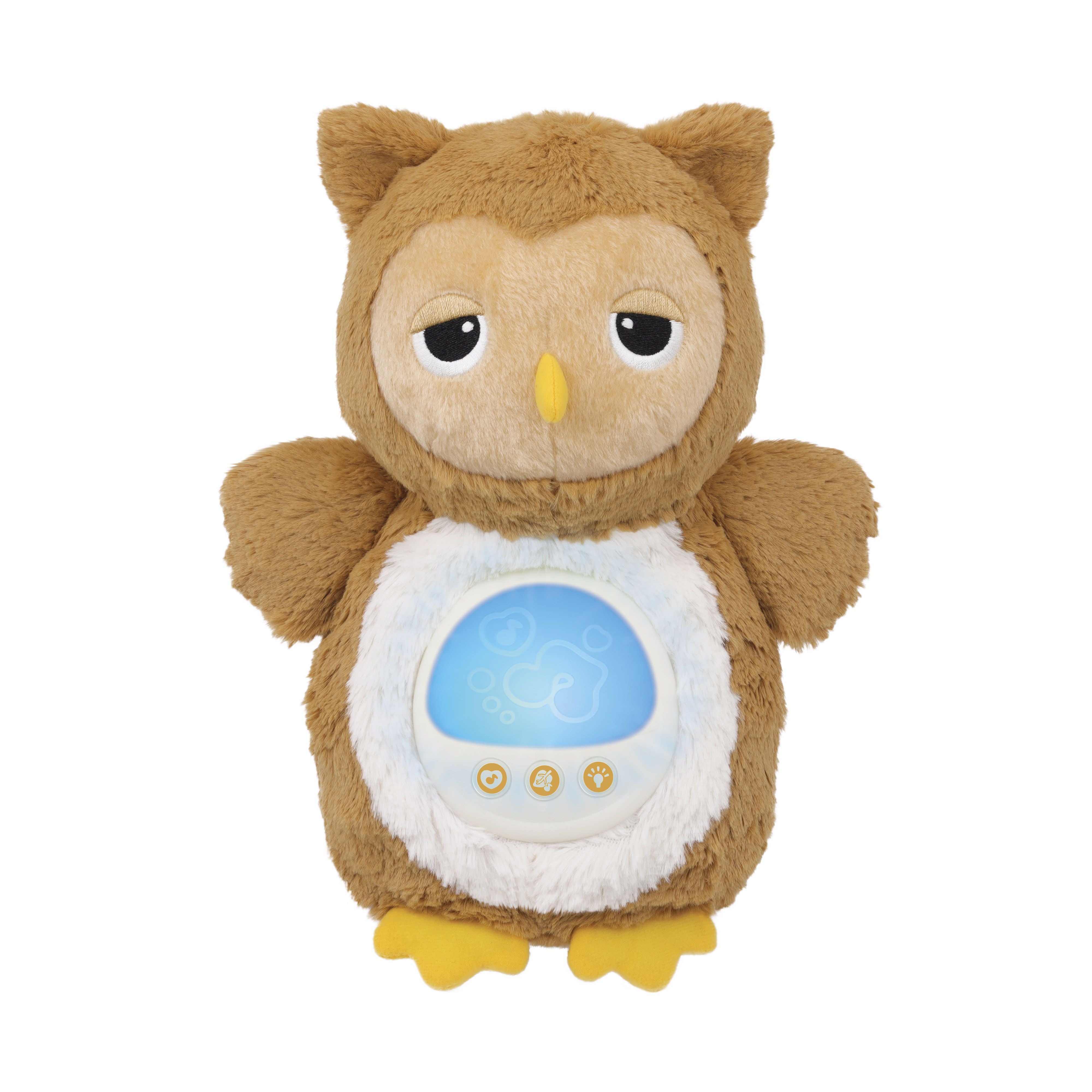 Winfun Soothing Sounds Light-Up Owl Plush Toy for Newborns