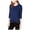 Blue, variant on maison Jules Womens Layered Look Pullover Blouse, Pink, XX-Small