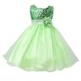 thumbnail image 6 of Gyratedream 3-10Y Little Baby Girls Lace Tulle Wedding Birthday Party Grown Princess Dress, 6 of 6