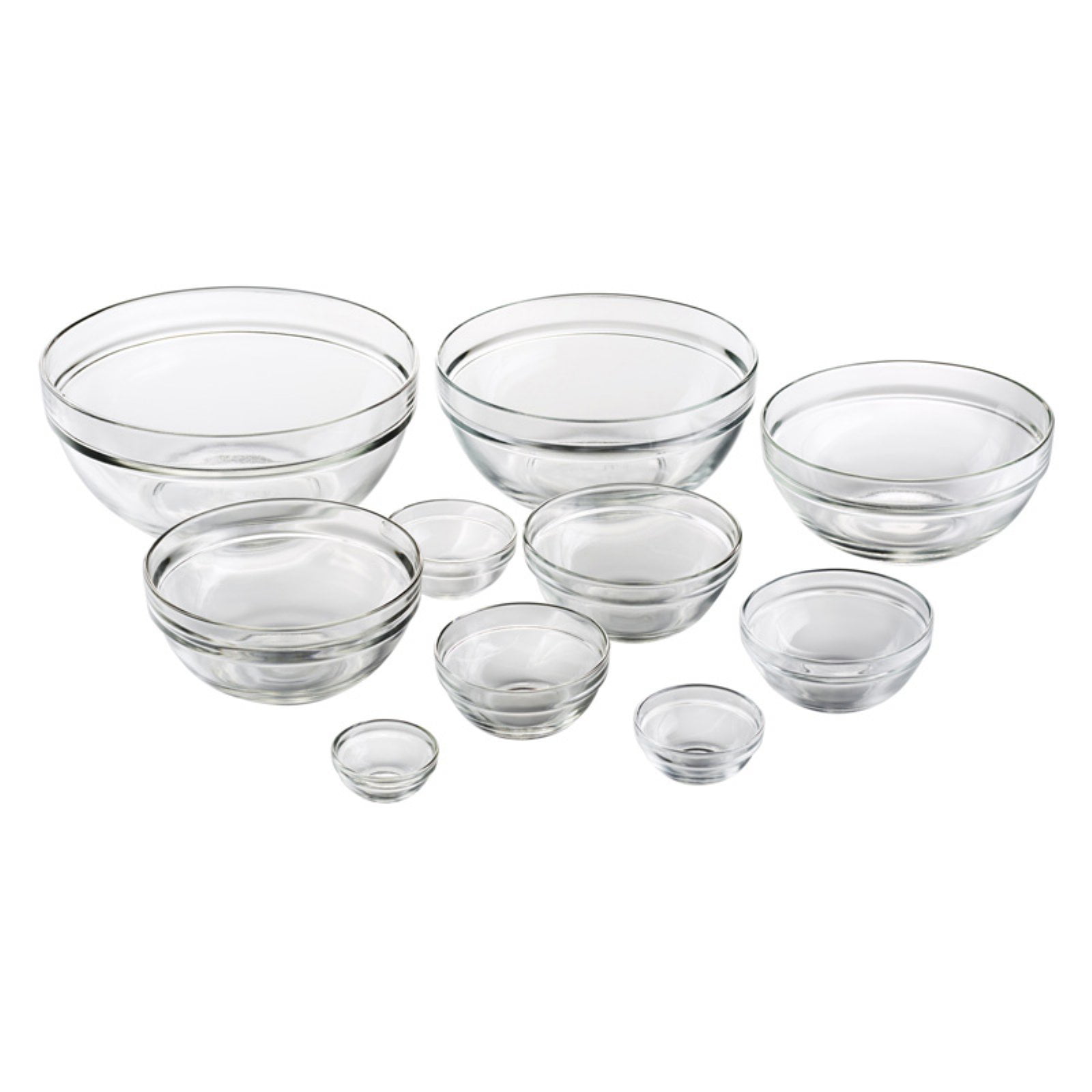 Artland 10 Piece Glass Mixing Bowl Set