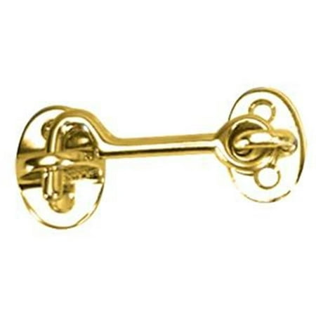 

Cabin Door Hook - Polished Brass - 2