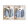 thumbnail image 2 of Chaqueta vaquera SALION Cinnamoroll Crown Fashion para mujer, 2 of 6