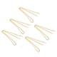 thumbnail image 3 of Cadena De Bordillo De Aluminio, Cadenas De Bordillo Con Hebilla De Cabeza Recta Para La Fabricación De Joyas De Bricolaje ANGGREK Oro, 3 of 8