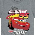 thumbnail image 3 of Disney's Cars - Lightning McQueen Seven Time Champ - Boy's Toddler And Youth Short Sleeve Graphic T-Shirt, 3 of 5