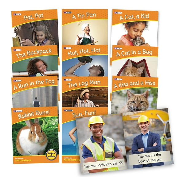 Junior Learning Letters & Sounds Phase 2 Set 2 Non-Fiction Educational Learning Set