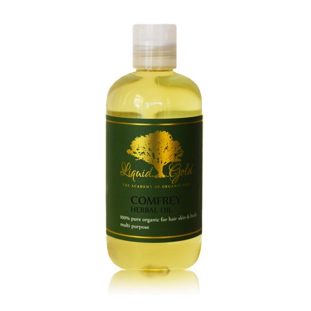 8 oz Premium Liquid Gold Comfrey Herbal Oil 100 Pure Organic Skin Hair