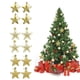 thumbnail image 3 of Bienvenido 12 unids/set colgantes de estrella colgantes de árbol de Navidad adornos colgantes de oro para decoración de fiestas y reuniones, 3 of 8