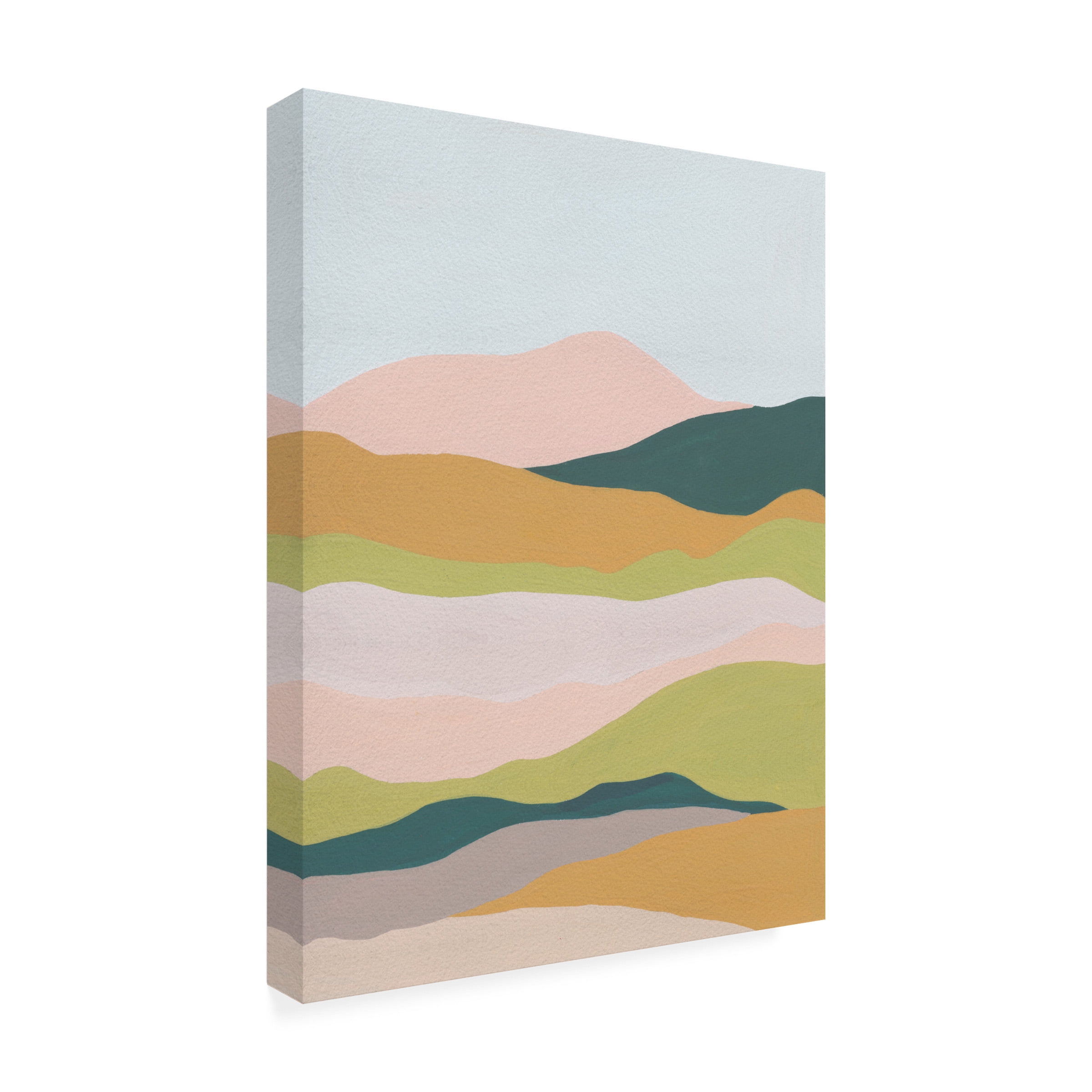 Melissa Wang 'Cloud Layers IV' Canvas Art