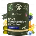 thumbnail image 1 of Resveratrol NAD Suplementos Alta Pureza 900mg 60 Gummies, 1 of 1