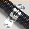 thumbnail image 4 of 50 PCS 8mm U Tube 304 Stainless Steel Clamp Rigid Pipe Clamp U-Shape Clamp Pipe Clamp, 4 of 5