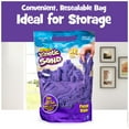 thumbnail image 5 of Kinetic Sand, The Original Moldable Sensory Play Sand Toys For Kids, Purple, 2 lb. Resealable Bag, Ages 3+, 5 of 11