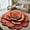 Orange, variant on Floral Plush & Diatomaceous Earth Floor Mat â 3D Flower Design, Soft and Comfortable, Super Absorbent, Dual-Sided Non-, Quick-Dry Bathroom Rug for Bedroom, Entryway, or Vanity Area (16in/40cm)