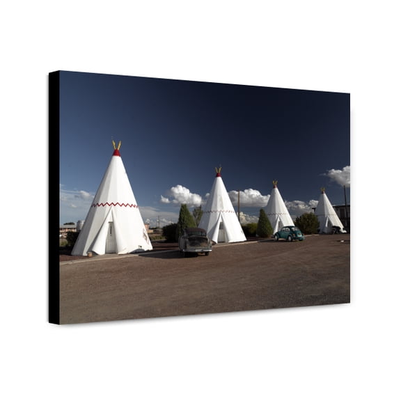 Canvas Print: Wigwam Motel, Route 66, Holbrook, Arizona, 2006