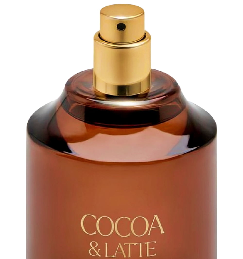 Zara Cocoa and Latte Perfume for Women Sweet and Luxurious Fragrance with White Milk and Dark Chocolate Whipped Cream Vanilla Passion Fruit and Peach Eau de Parfum Fragrance 100ml (3.4 fl. oz.)
