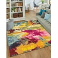 thumbnail image 5 of Unique Loom Estrella Collection Area Rug - Barris (3' 3" x 5' 3" Rectangle Multi/Beige), 5 of 7