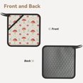 thumbnail image 2 of Pofeuu Mushroom Print Silicone Trivet Mats,Silicone Hot Pads for Kitchen, Silicone Trivets for Hot Pots and Pans, Silicone Hot Pad, 2 of 8