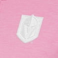 thumbnail image 2 of Women's Antigua Pink Vegas Golden Knights White Logo Mentor Quarter-Zip Jacket, 2 of 2