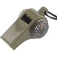 thumbnail image 1 of Emergency Whistle With Lanyard - 3 In1 Survival Gear Compass Thermometer, 1 of 5