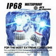 thumbnail image 2 of 6Pc 8000K LED Headlight High/Lo+Fog Bulbs For Dodge RAM 1500 2500 3500 2013-2015, 2 of 6