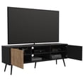 thumbnail image 2 of Mesa Para TV Mirabella Wengue y Miel Virtual Muebles, 2 of 7