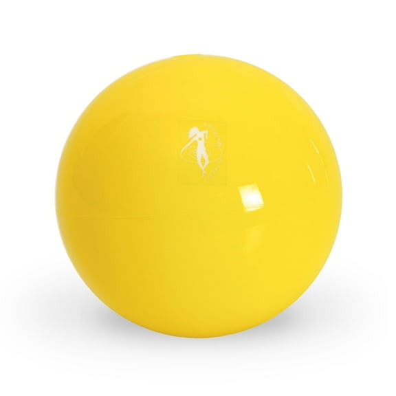 OPTP Franklin Method Fascia Ball, Yellow - Water-Filled 4" Massage Ball for Relieving Tension and Soothing Muscles - Myofascial Release Ball and Pressure Point Reliever