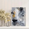 thumbnail image 2 of Abstract Golden Splatter Texture Canvas Painting Wall Art Home Decor for Living Room Bedroom Hotel, 2 of 8