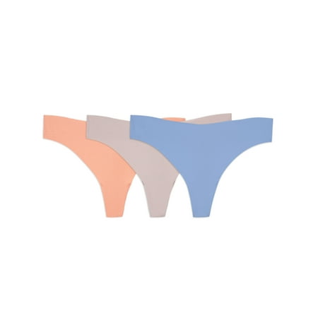 

Fruit of the Loom Women s No Show Thong Underwear 3 Pack Sizes 5-9