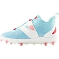 thumbnail image 4 of New Balance Unisex Fuelcell Lindor V2 Comp Metal Baseball Cleat Teal/Maroon Medium 13, 4 of 6