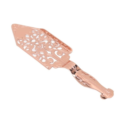 

Absinthe Spoon Stainless Steel Beautiful Wormwood Cocktail Spoon Comfortable Weight For Bars For Home For Clubs Rose Gold
