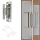 thumbnail image 5 of Bisagras de Puerta Ocultas, 4 Paquetes de Bisagras de Puerta Ocultas Ajustables, Capacidad de Carga de 110 Libras, Bisagras Ocultas Resistentes para Puerta Secreta, 5 of 5