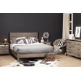thumbnail image 2 of Commode 6 tiroirs pour Adulte, fini Chêne vieilli et Noir mat, collection Munich de Meubles South Shore, 2 of 9