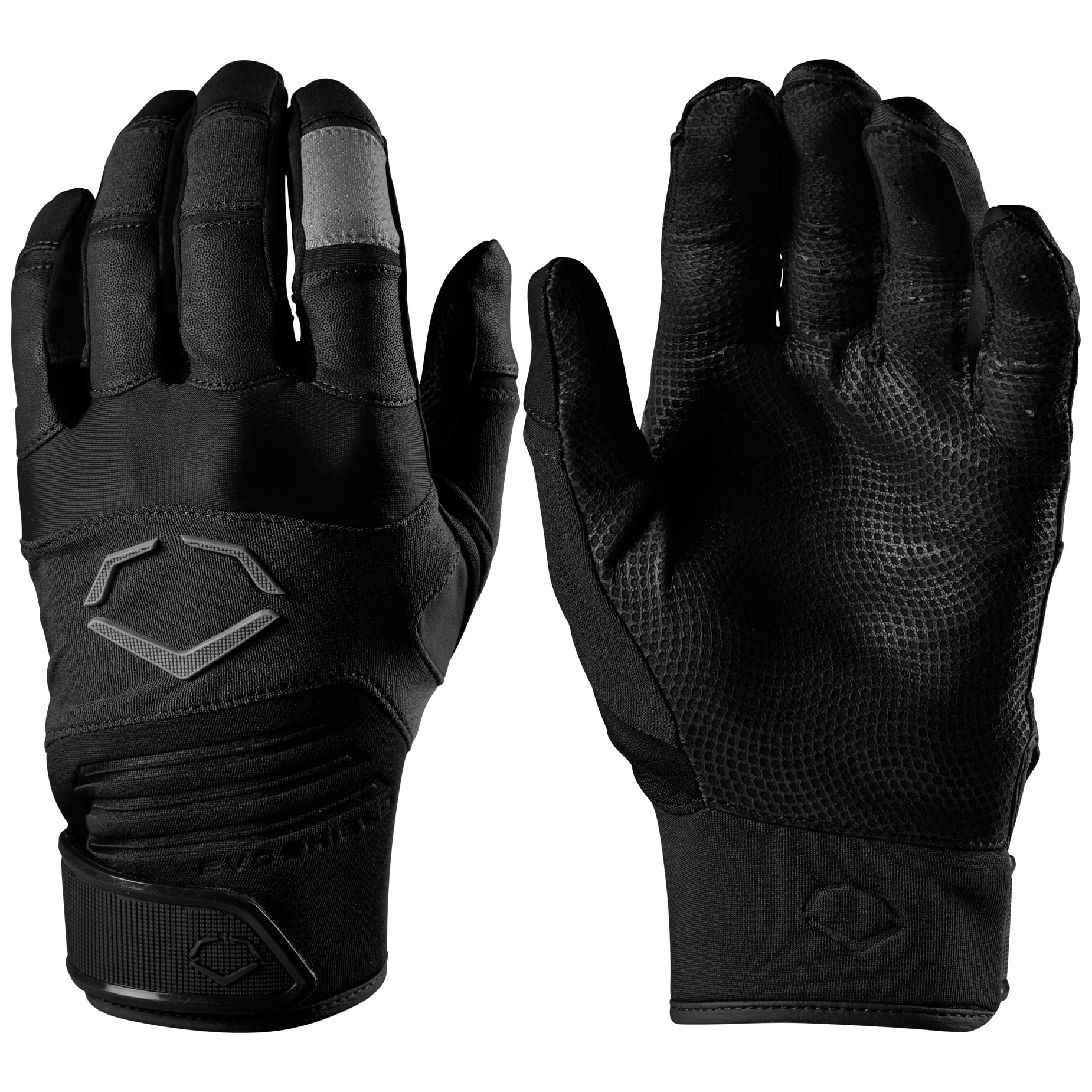 Evoshield Adult Evo Aggressor Batting Gloves Navy size Large 