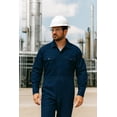 thumbnail image 3 of Flame Resistant FR Coverall - 88% C / 12% Nylon (Small, Navy Blue), 3 of 6